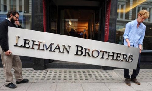 Lehman Brothers während der Finanzkrise